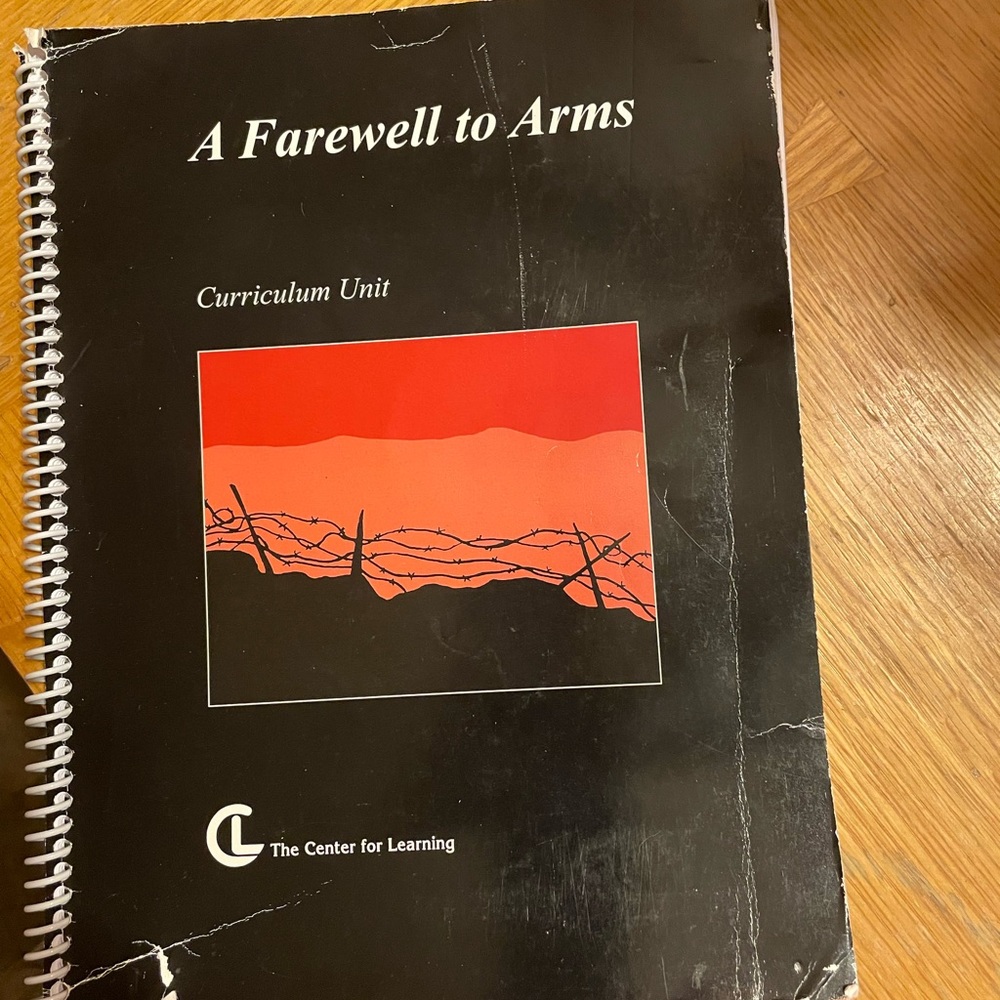 Lesson plans entire unit A Farewell to Arms
